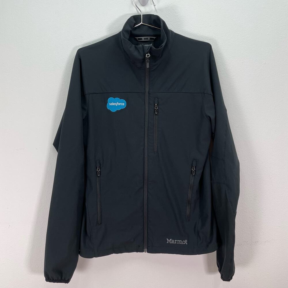 Marmot Salesforce Soft Shell Jacket Black Mens Sm… - image 1